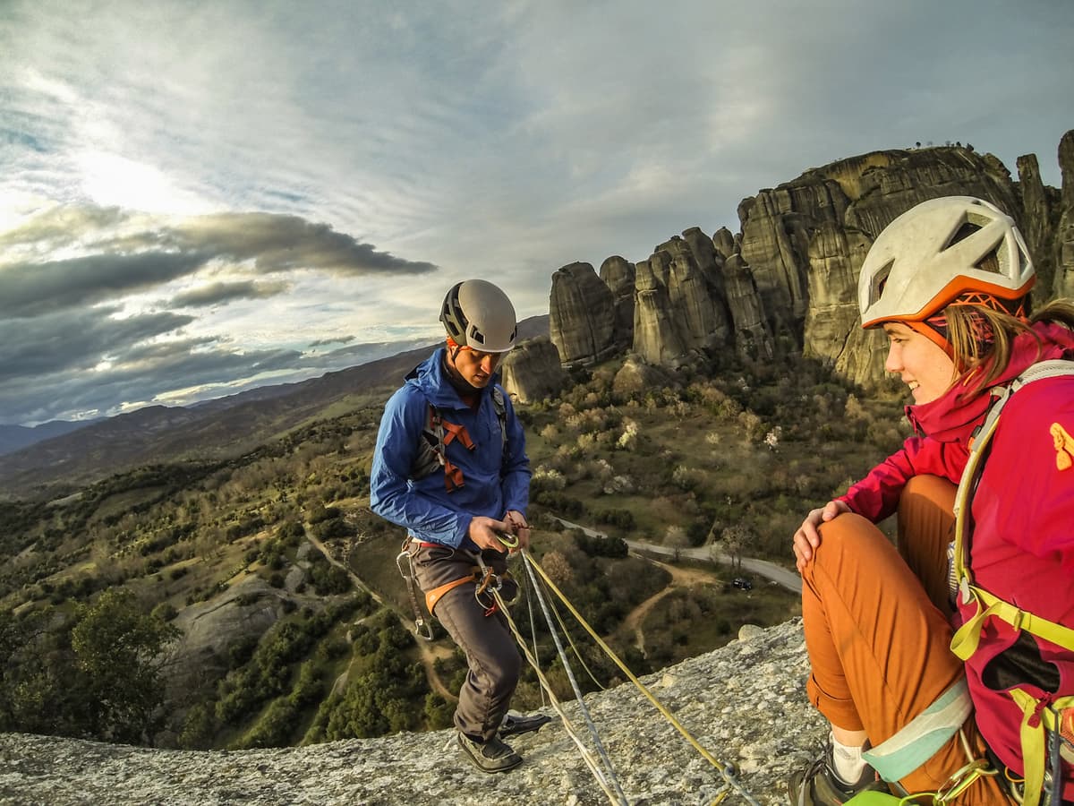 Klettern in Griechenland - Meteora - Doupiani
