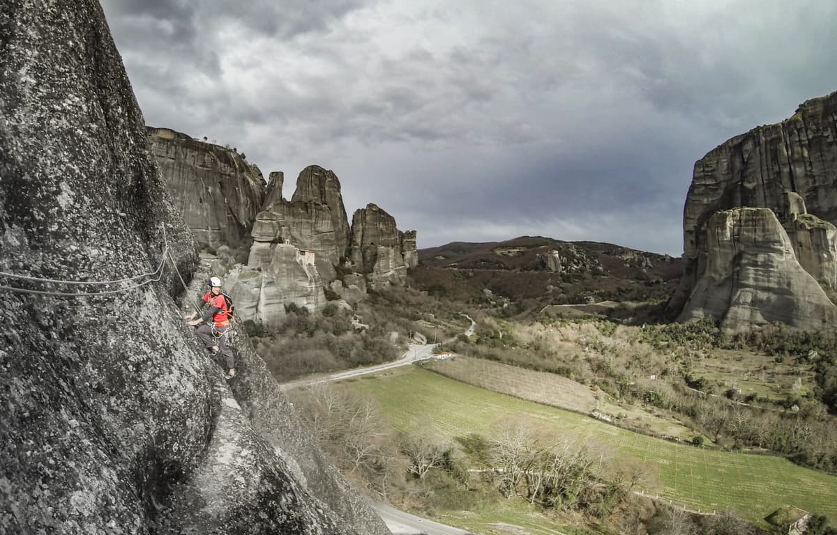 Klettern in Griechenland - Meteora - Doupiani