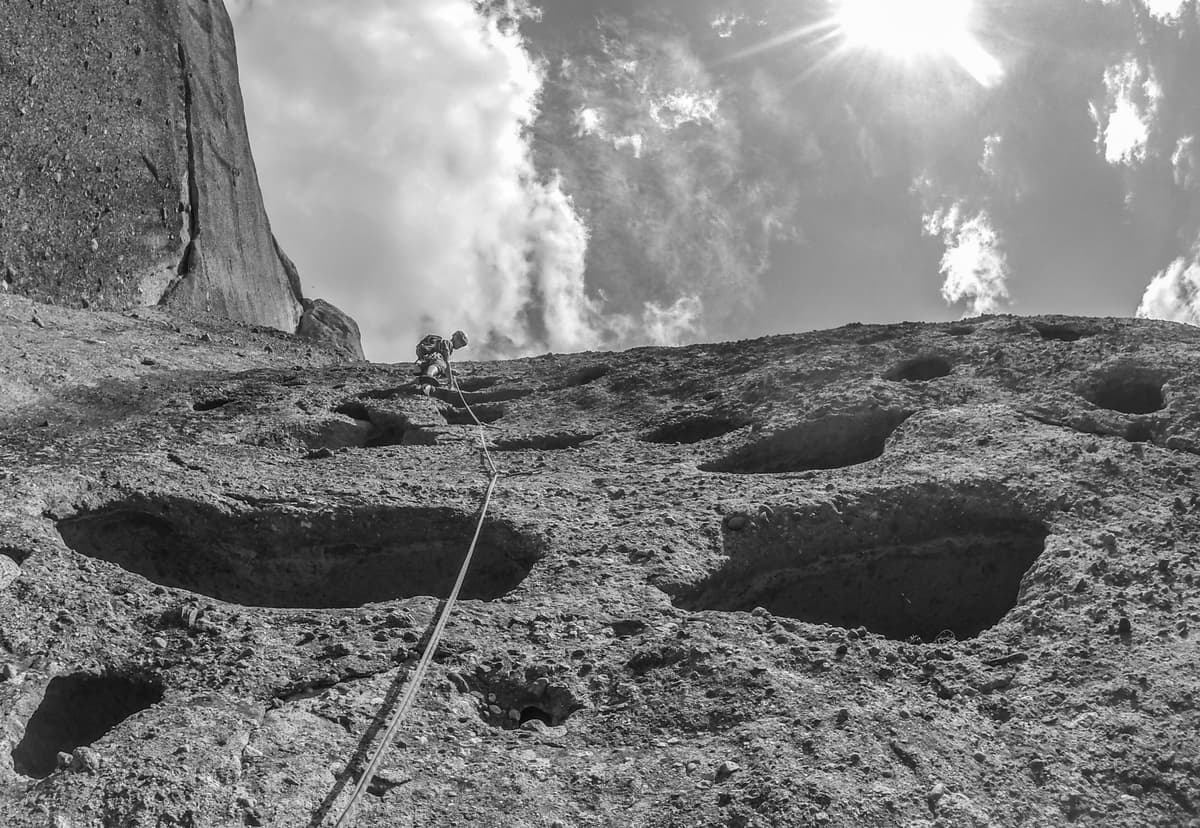 Klettern in Griechenland - Meteora - Swiss Cheese