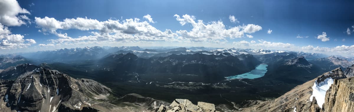 Die kanadischen Rocky Mountains