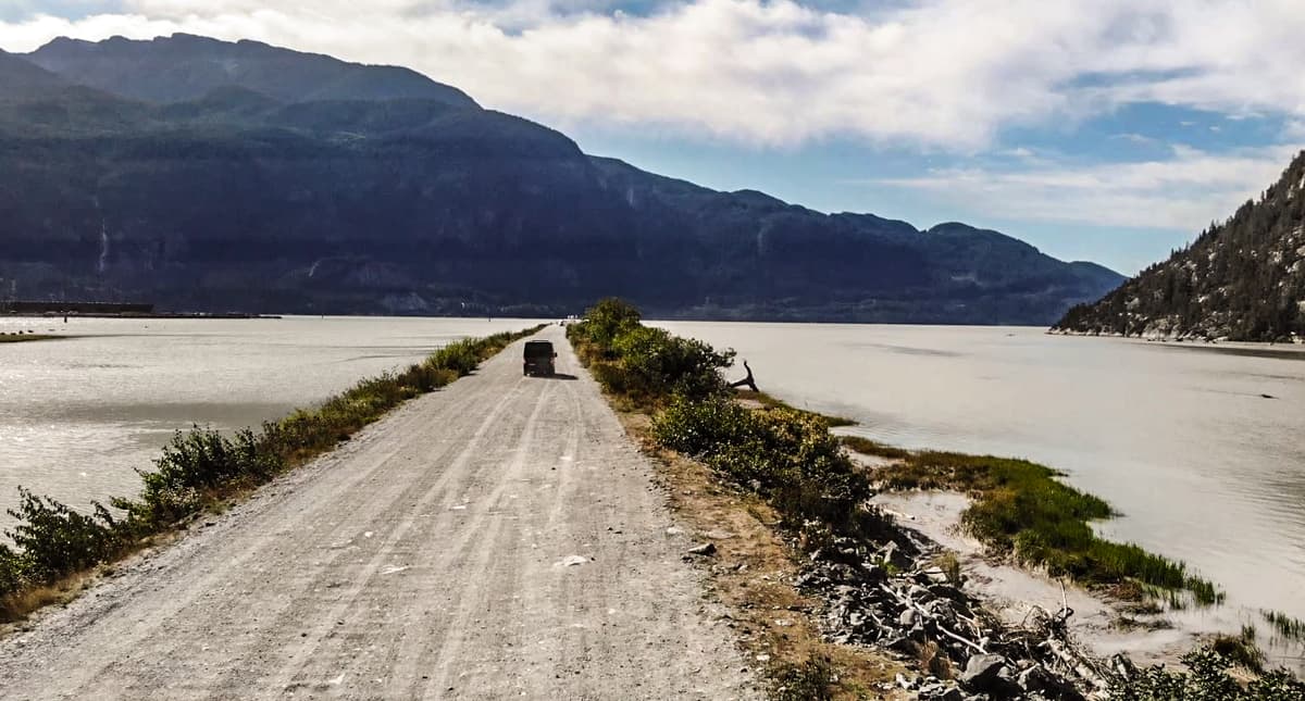 Straßen in Kanada - auch hier ist von allem was dabei