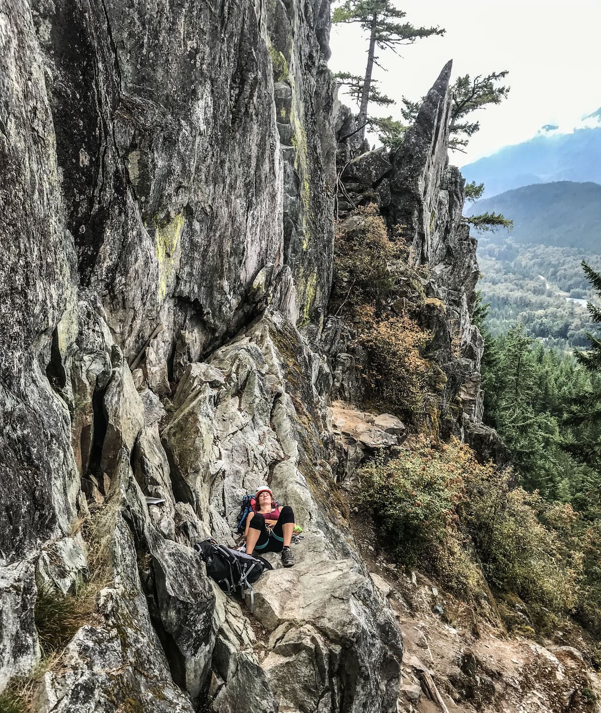 Climbing Squamish - Mental Break - Area44