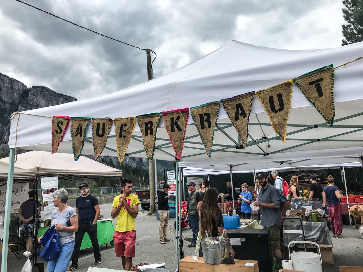 Farmers Market in Squamish