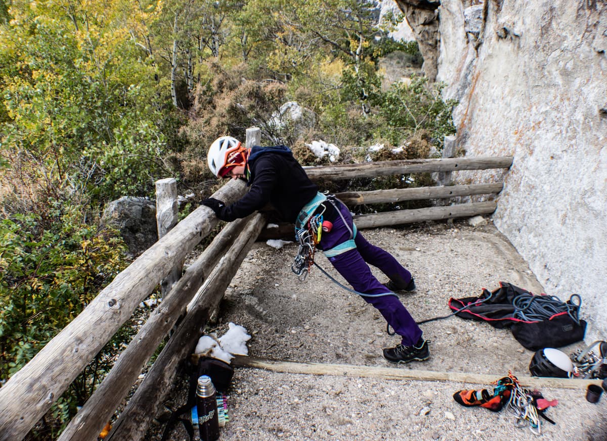 Warming up in the Cold City of Rocks