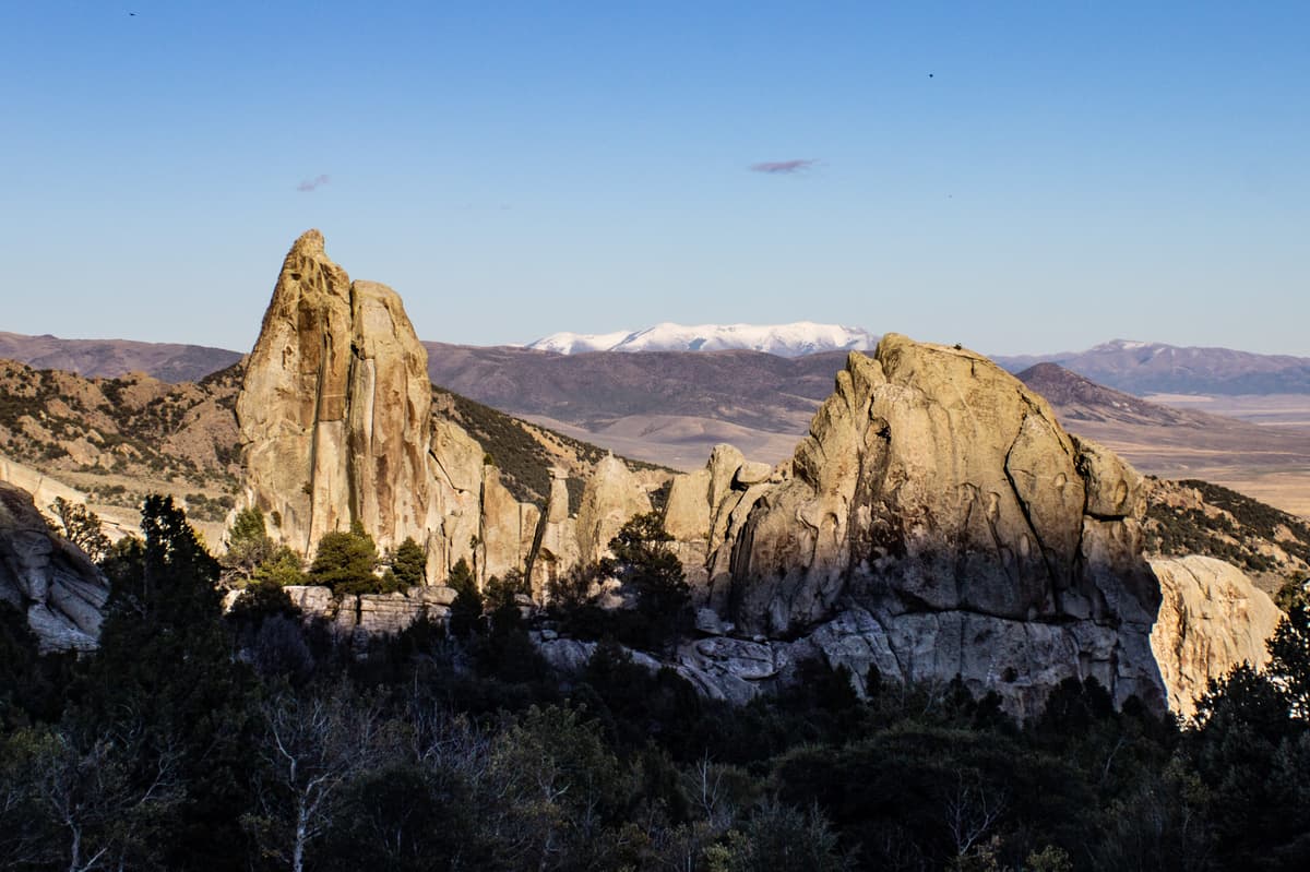 City of Rocks - Morning Glory Spire + Anteater