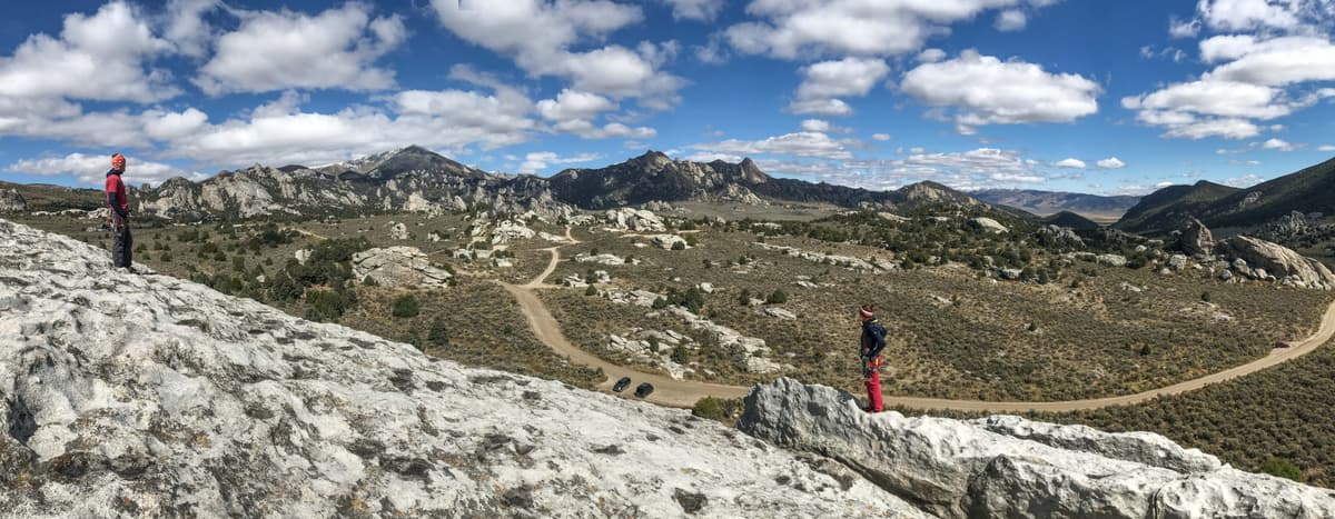 City of Rocks - View from the Top of the Elephant Rock
