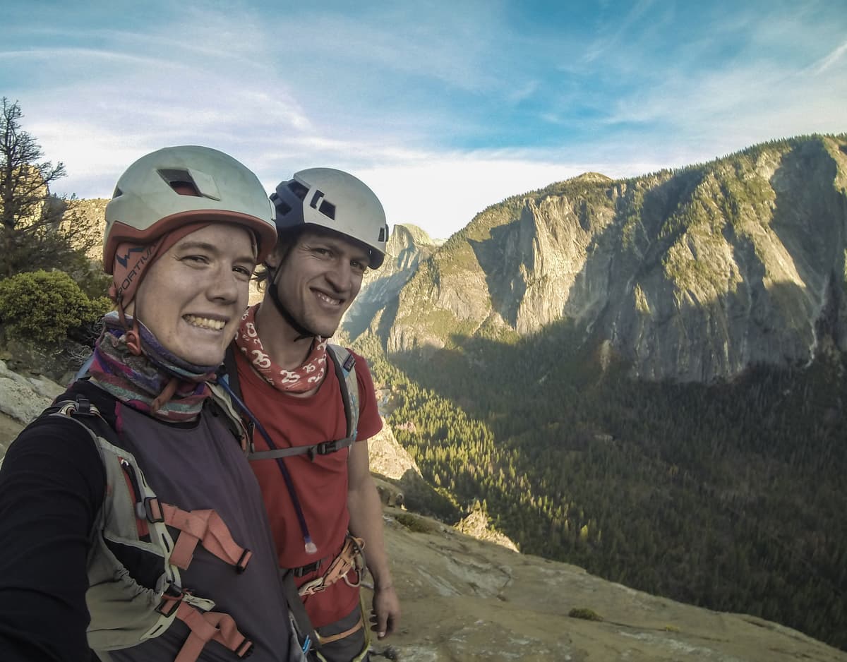 East Buttress, El Cap - Summit