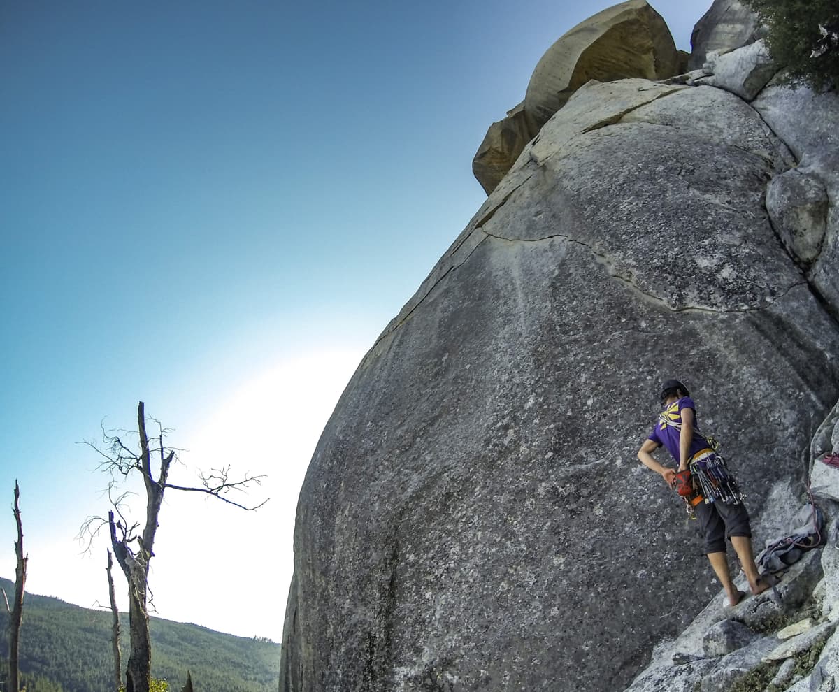 Klettern South Lake Tahoe - Sugarloaf - Route The Fracture