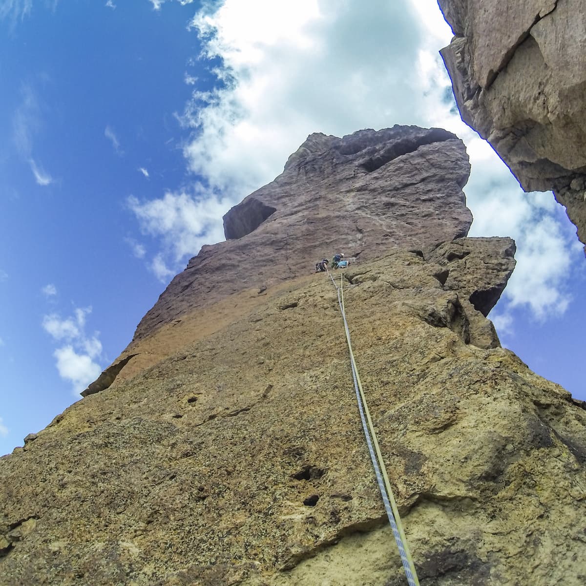 Pitch 2 West Face Variation, Monkey Face, Smith Rock
