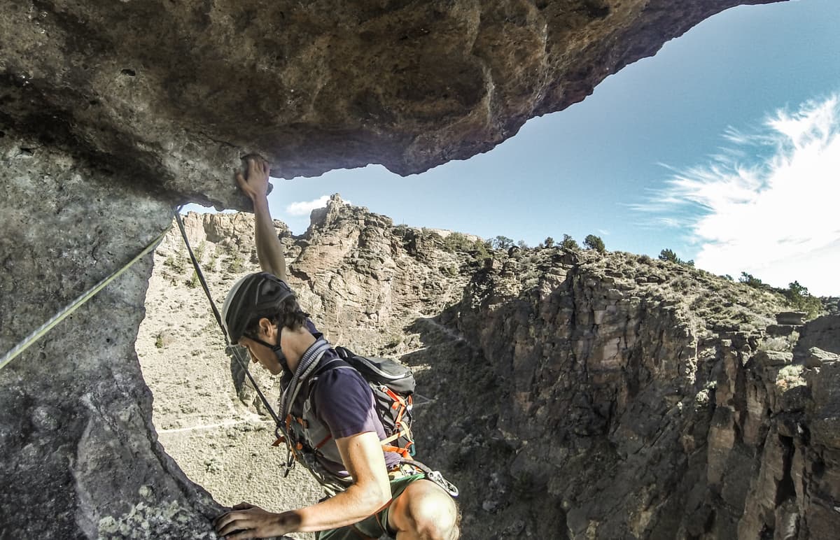 Panic Move, Pitch 4 West Face Variation, Monkey Face, Smith Rock