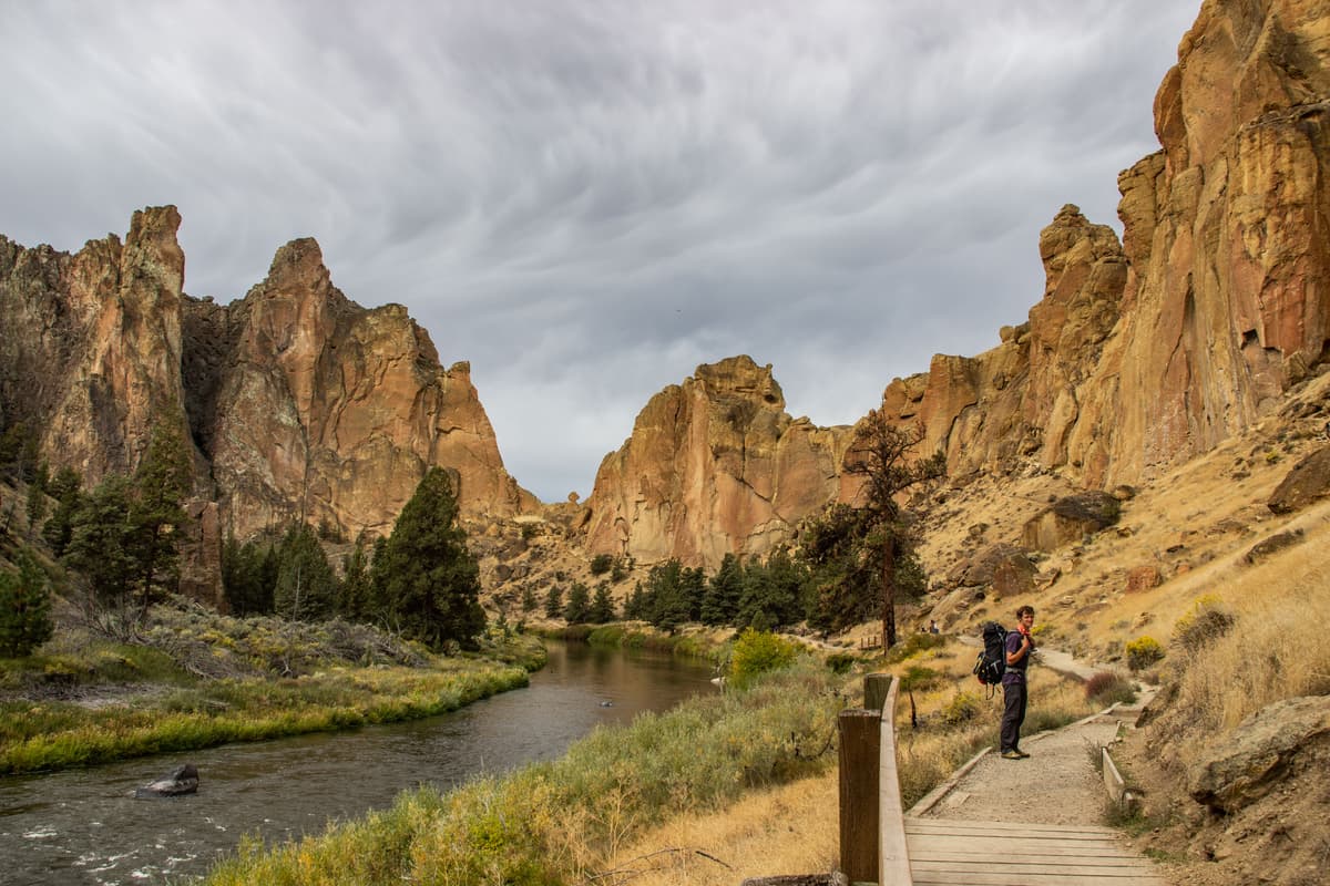 Beautiful Smith Rock Valley