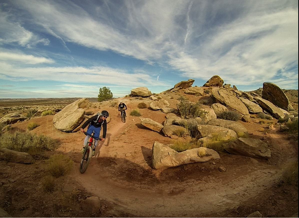 Mountainbiken in Moab: North40