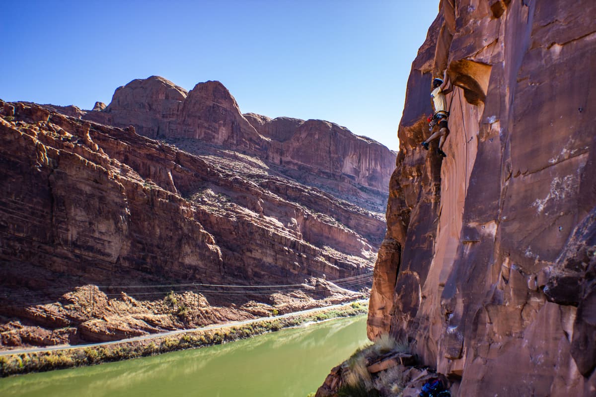 Moab Sport Climbing - Potash Road