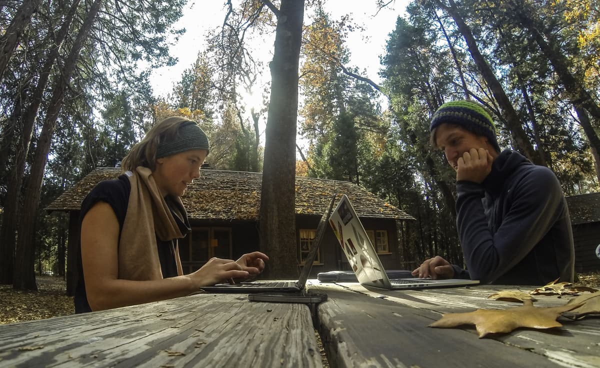 There is free Wifi in Yosemite Valley