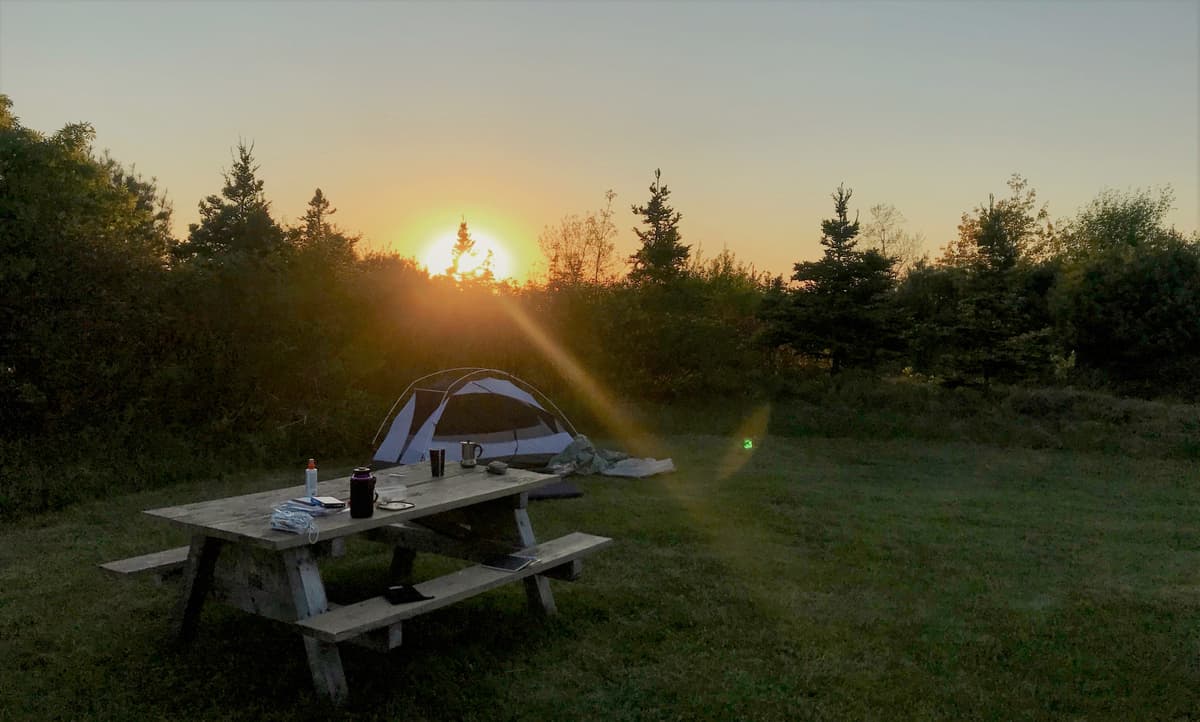 Start in Kanada mit improvisierter Ausrüstung