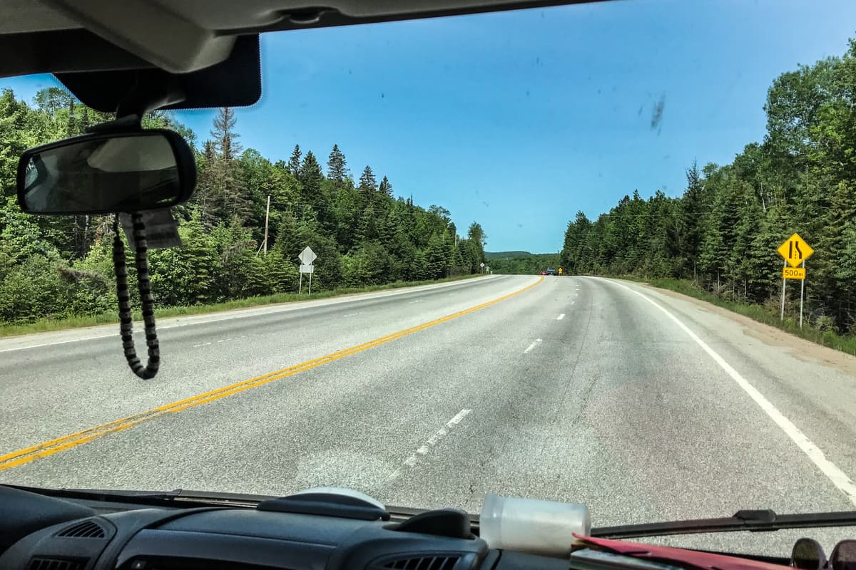 On the Road in Kanada