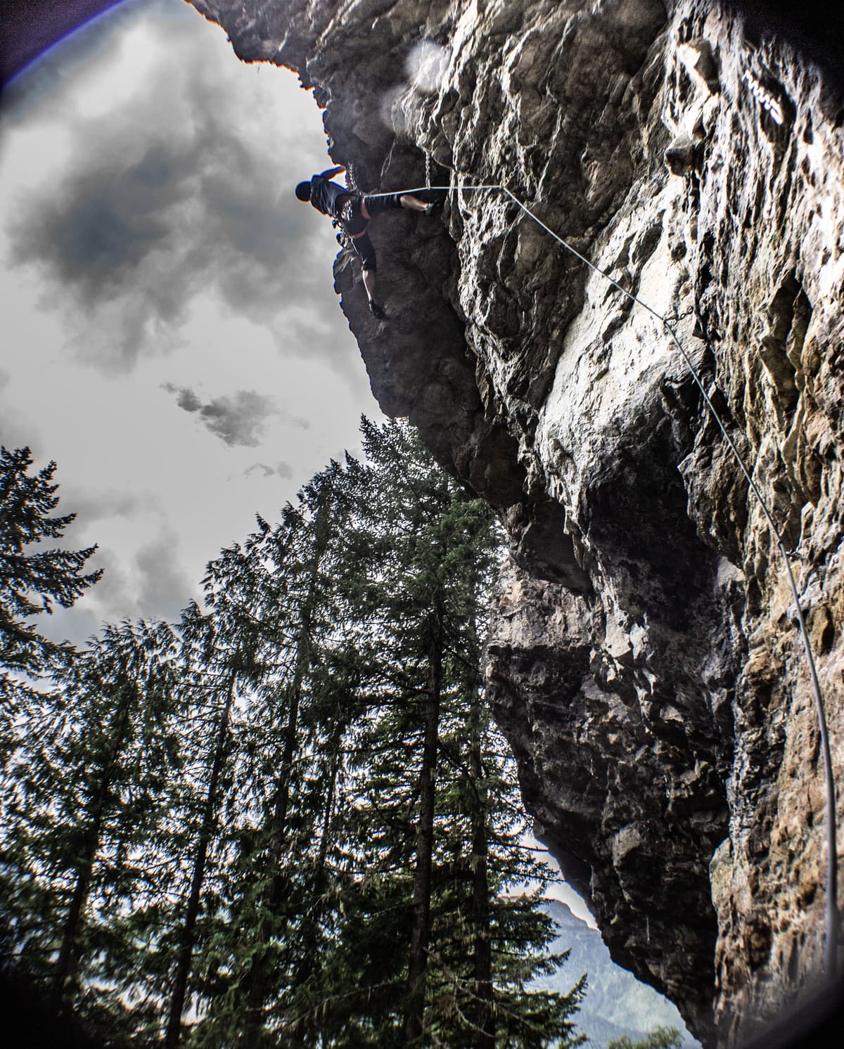 Climbing Begbie Bluffs