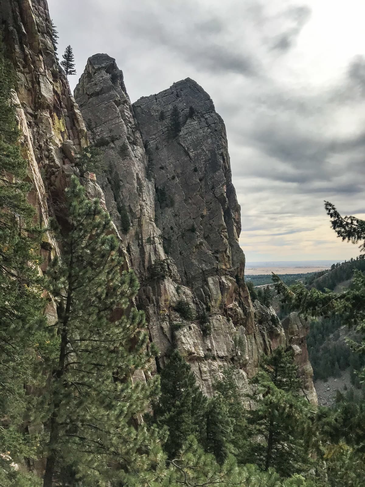 Klettern in Boulder, Colorado: Yellow Spur im Eldorado Canyon