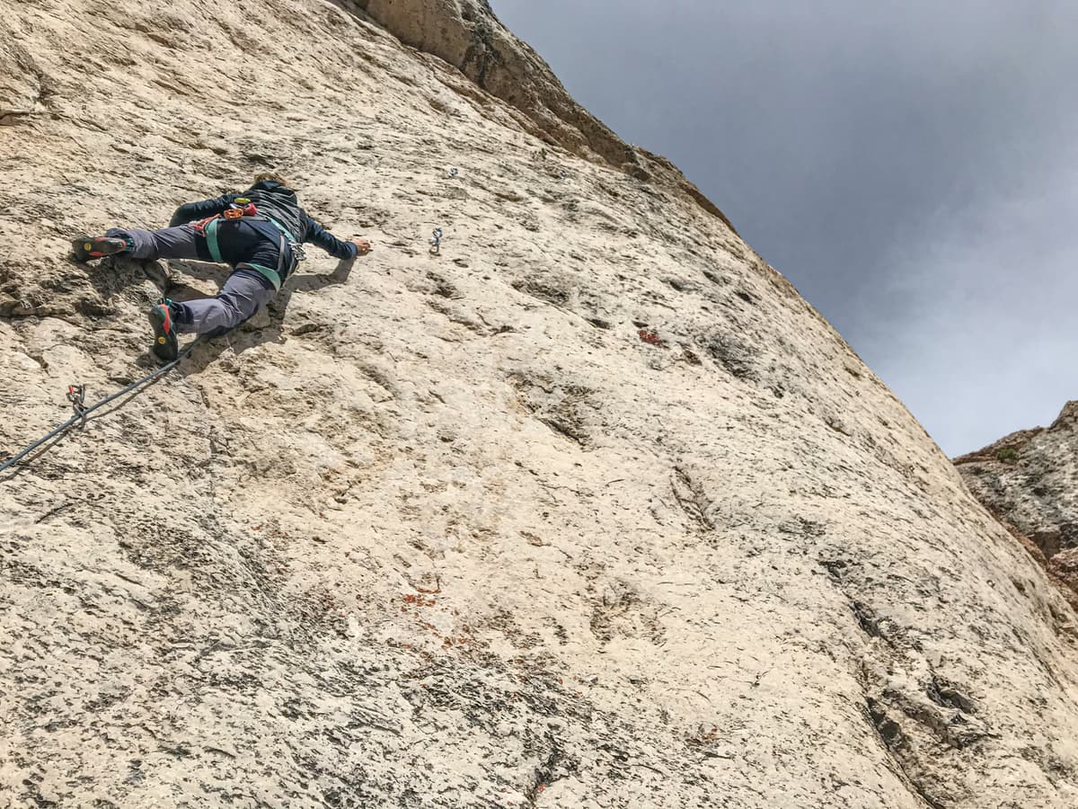 Klettern in Lander, Wyoming - Wild Iris