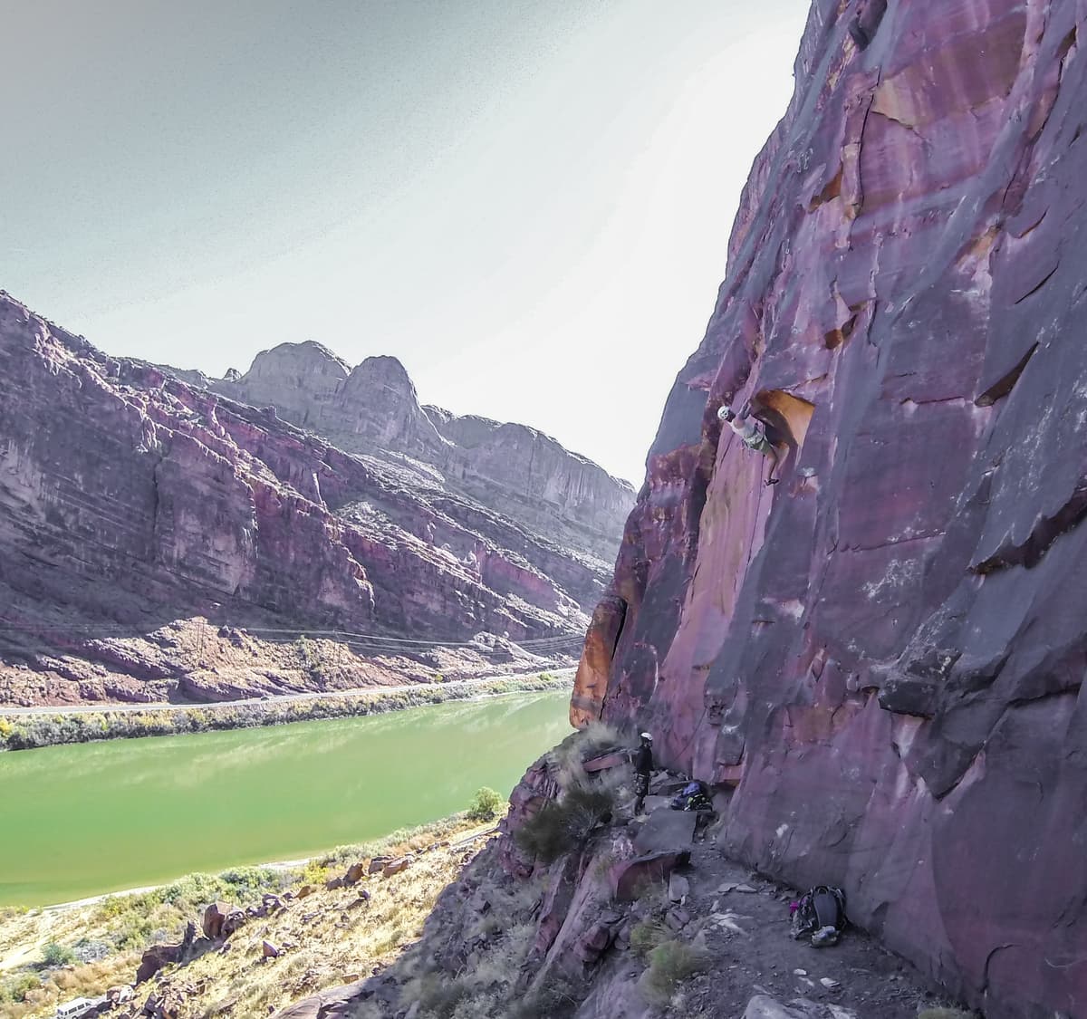 Klettern in Moab - Potash Road