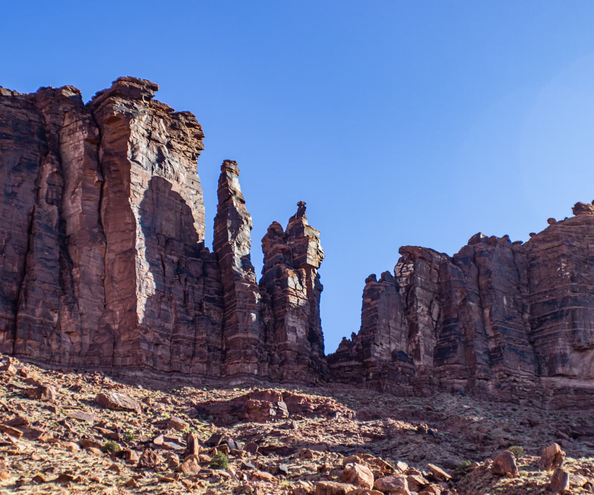 Klettern um Moab - Lighthouse Tower